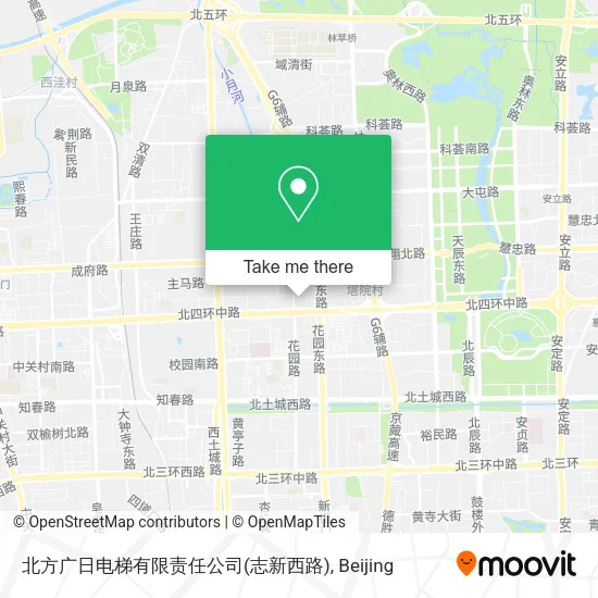 北方广日电梯有限责任公司(志新西路) map