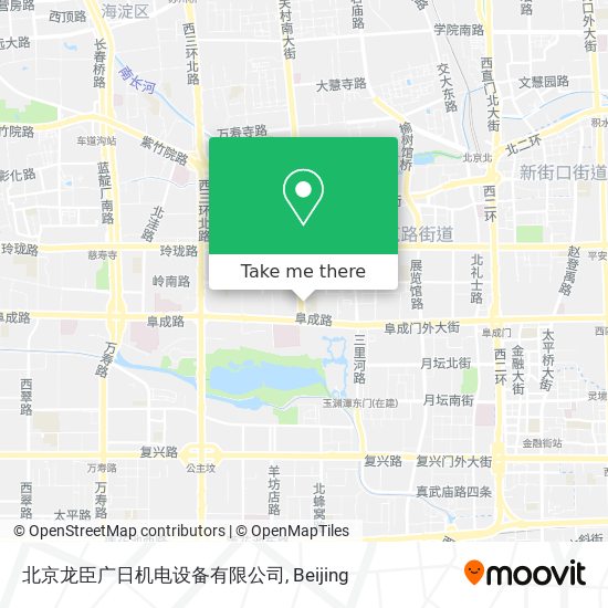 北京龙臣广日机电设备有限公司 map