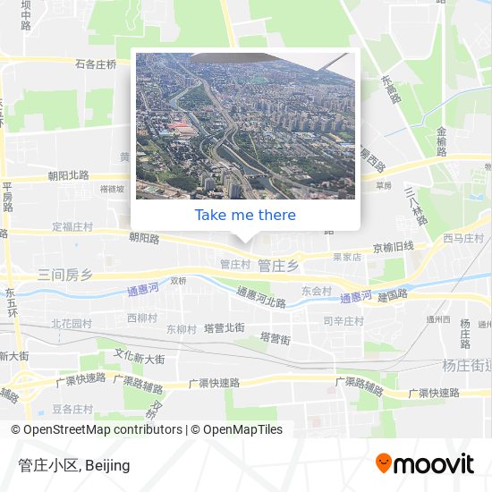 管庄小区 map