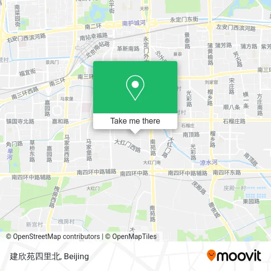 建欣苑四里北 map