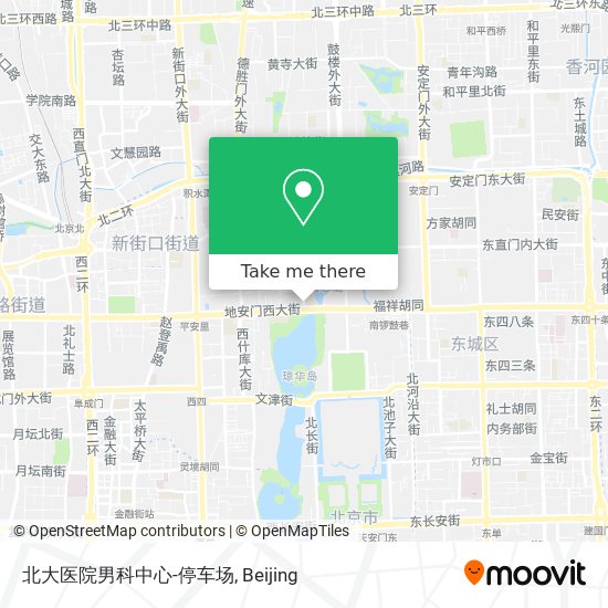 北大医院男科中心-停车场 map