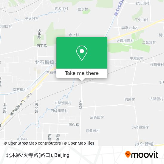 北木路/火寺路(路口) map