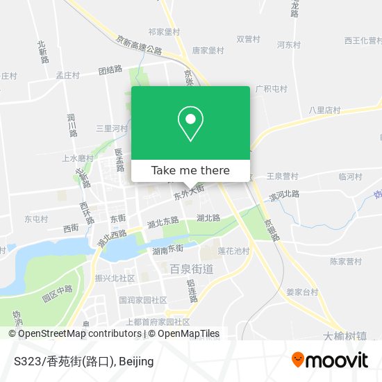 S323/香苑街(路口) map