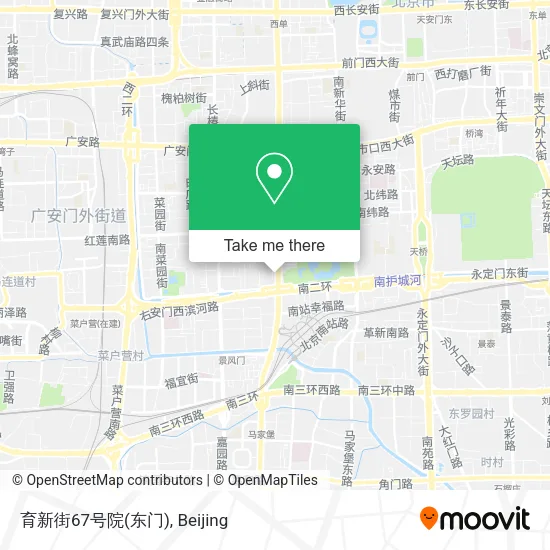 育新街67号院(东门) map