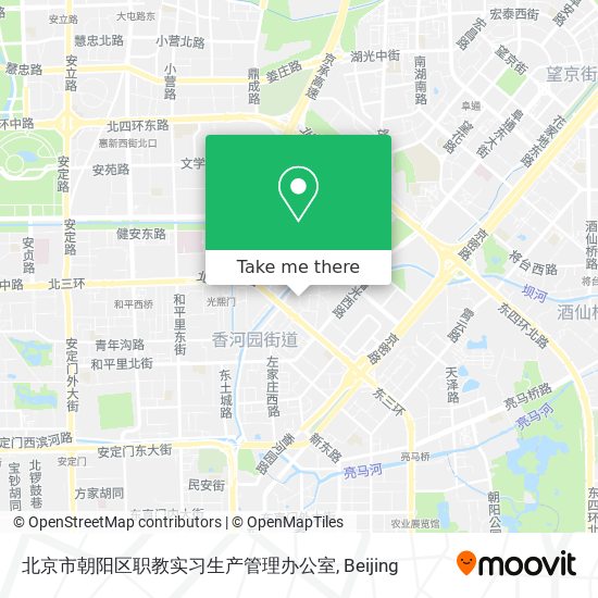 北京市朝阳区职教实习生产管理办公室 map