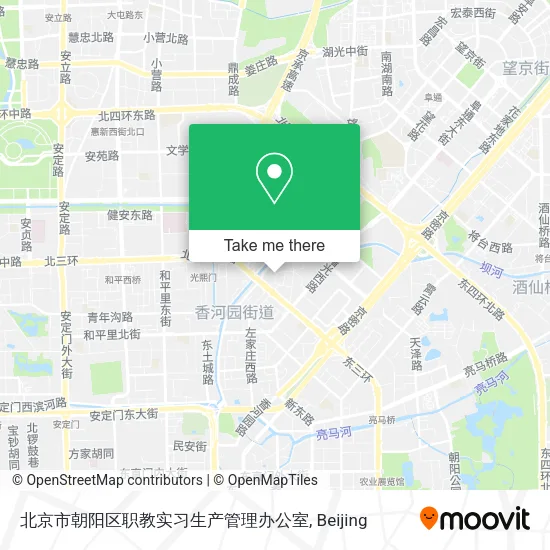 北京市朝阳区职教实习生产管理办公室 map