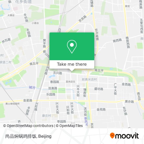 尚品焖锅鸡排饭 map