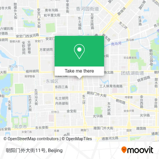 朝阳门外大街11号 map
