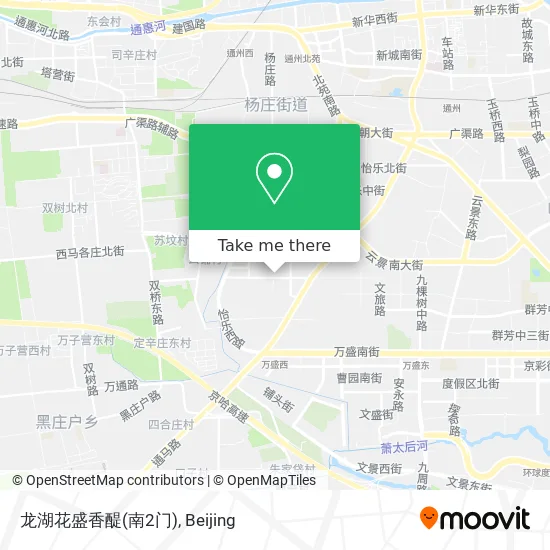 龙湖花盛香醍(南2门) map