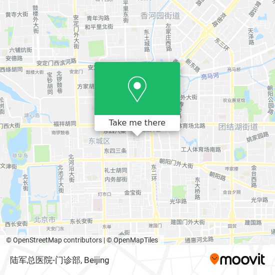 陆军总医院-门诊部 map