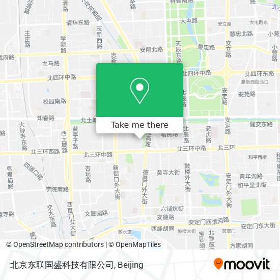 北京东联国盛科技有限公司 map