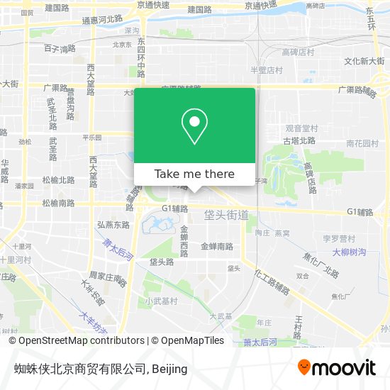 蜘蛛侠北京商贸有限公司 map