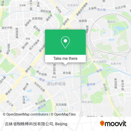 吉林省蜘蛛蜂科技有限公司 map
