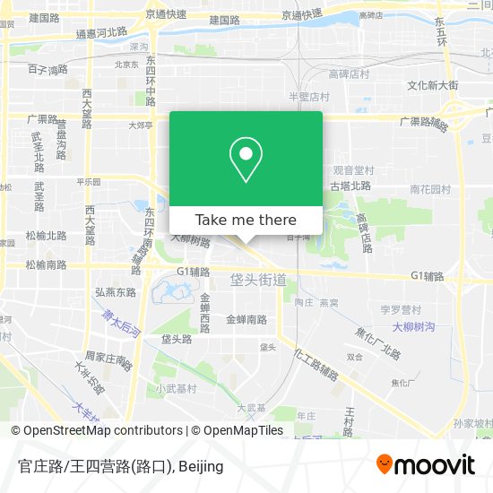 官庄路/王四营路(路口) map