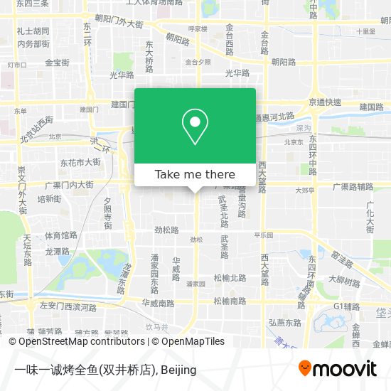 一味一诚烤全鱼(双井桥店) map