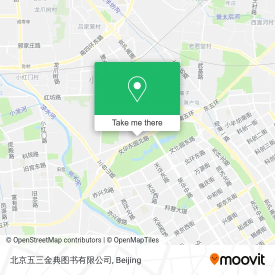 北京五三金典图书有限公司 map
