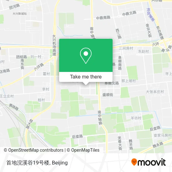 首地浣溪谷19号楼 map