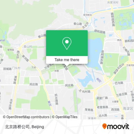 北京路桥公司 map
