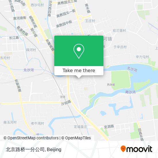 北京路桥一分公司 map