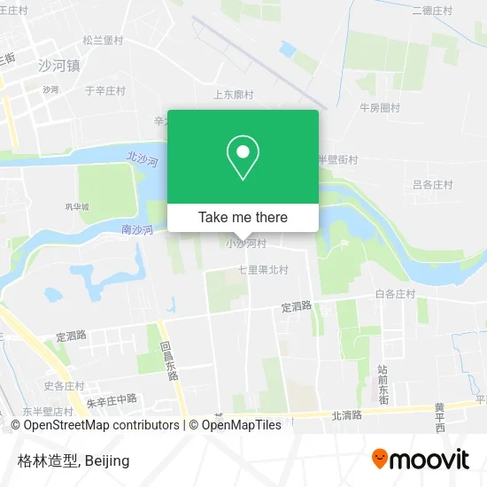 格林造型 map