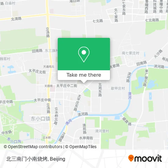 北三南门小南烧烤 map