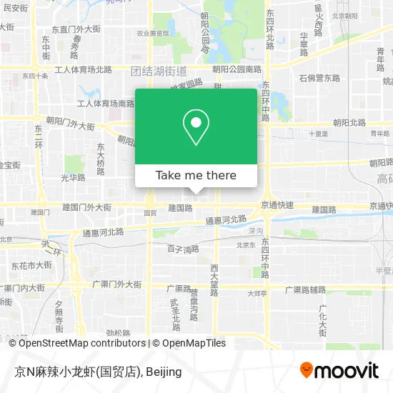 京N麻辣小龙虾(国贸店) map