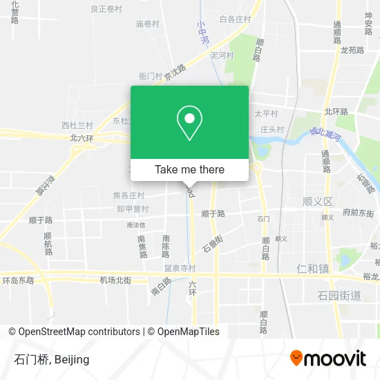 石门桥 map