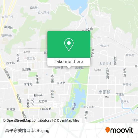 昌平东关路口南 map