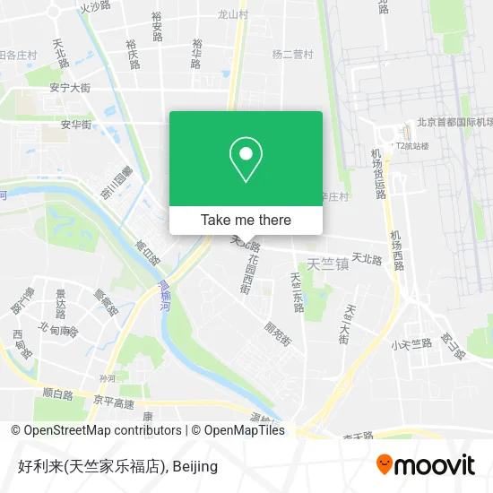 好利来(天竺家乐福店) map