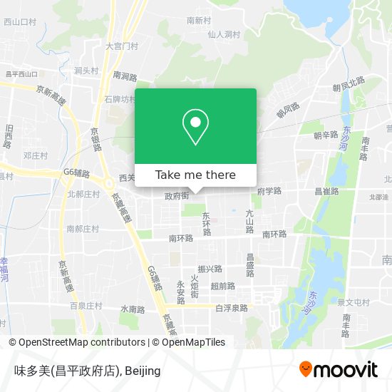 味多美(昌平政府店) map