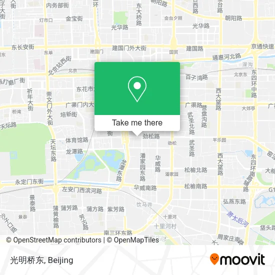 光明桥东 map