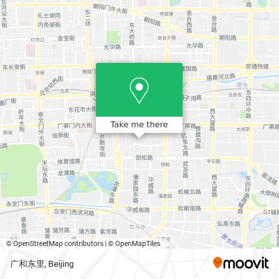 广和东里 map
