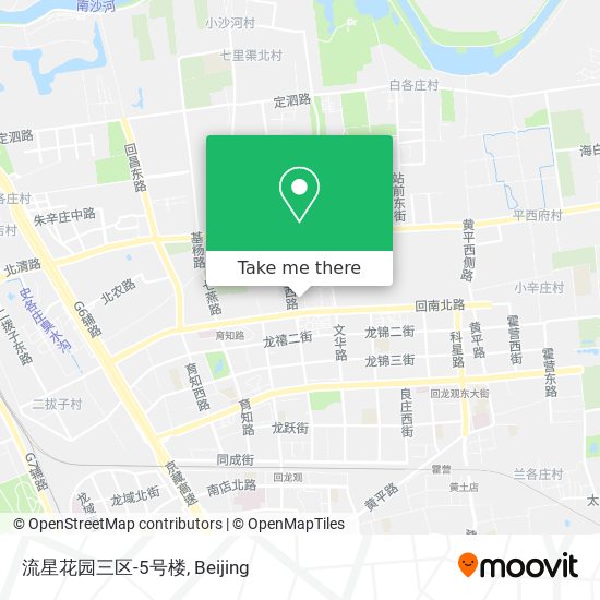 流星花园三区-5号楼 map