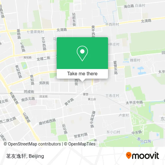 茗友逸轩 map