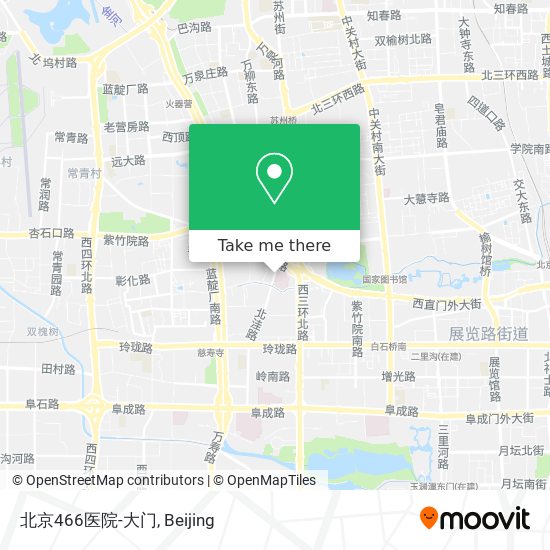 北京466医院-大门 map