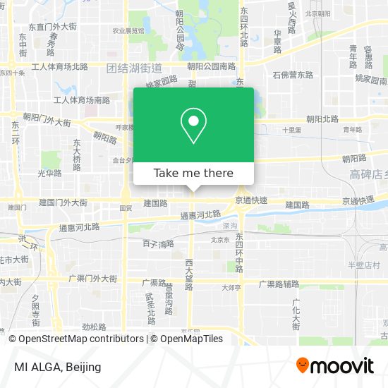 MI ALGA map