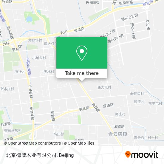 北京德威木业有限公司 map