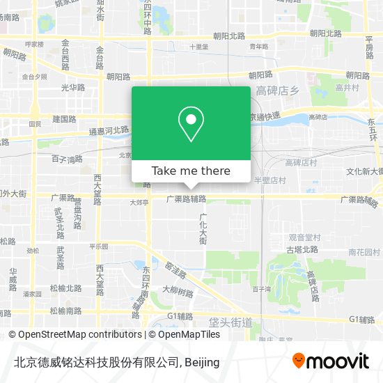 北京德威铭达科技股份有限公司 map