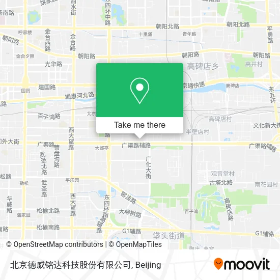 北京德威铭达科技股份有限公司 map