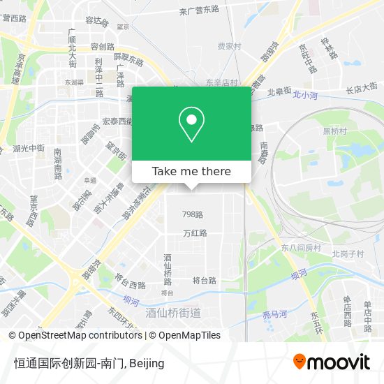 恒通国际创新园-南门 map