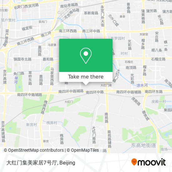 大红门集美家居7号厅 map