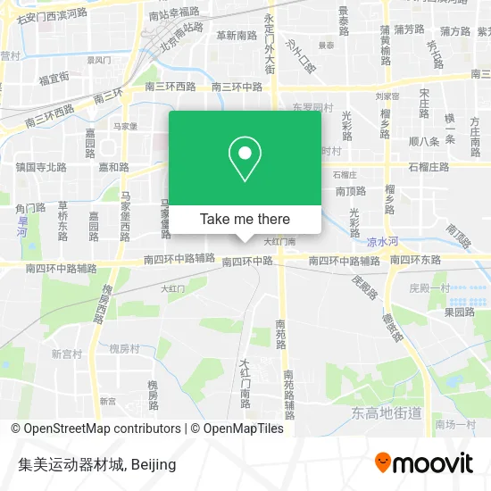 集美运动器材城 map