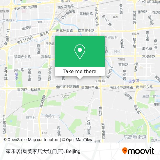 家乐居(集美家居大红门店) map
