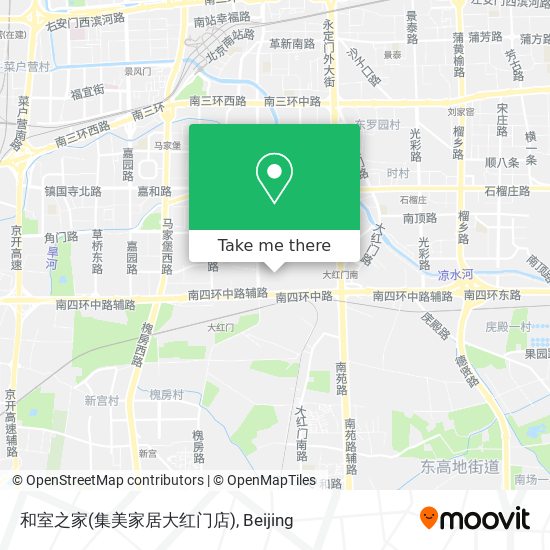 和室之家(集美家居大红门店) map