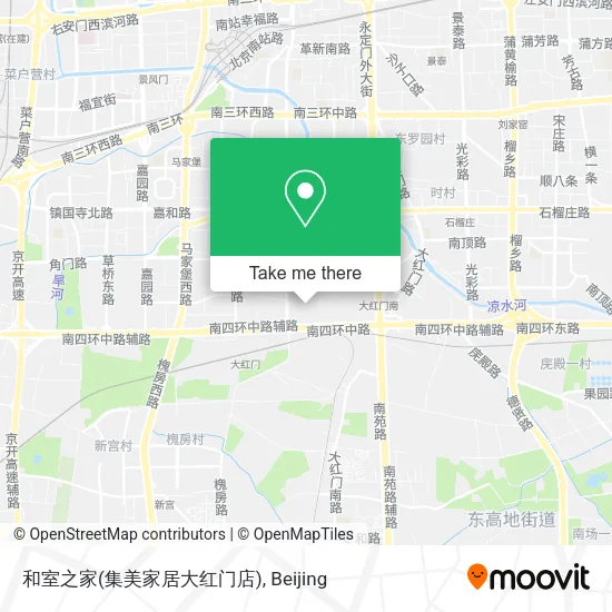 和室之家(集美家居大红门店) map