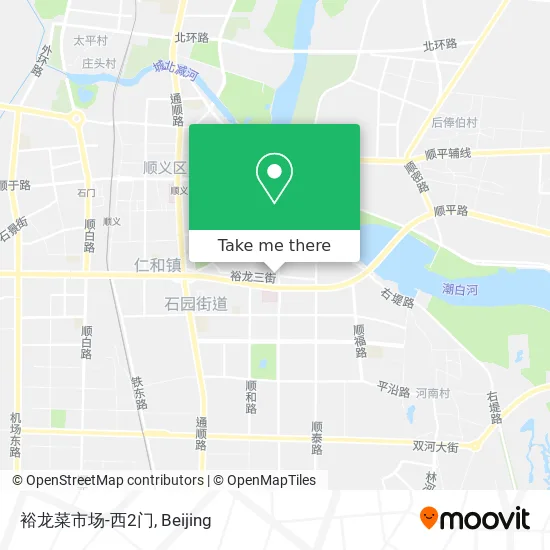 裕龙菜市场-西2门 map