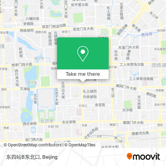 东四站B东北口 map