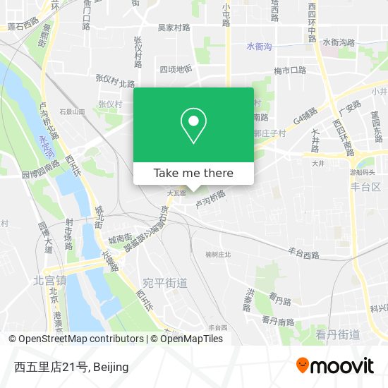 西五里店21号 map