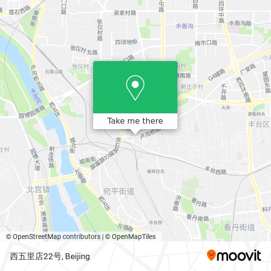 西五里店22号 map