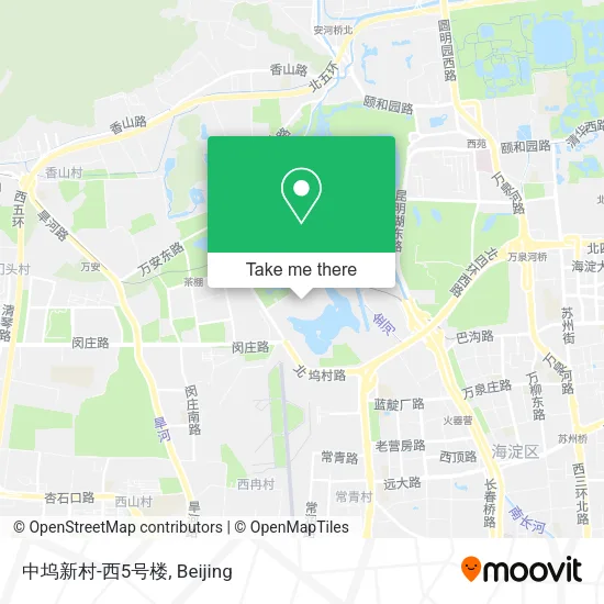中坞新村-西5号楼 map